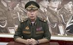 Chefen for den russiske nationalgarde, Viktor Solotov, udsendte sin udfordring af oppostionslederen på gardens kanale på YouTube.  /AP