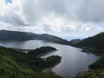 Omkring Lagoa do Fogo, også kaldet Ildsøen, kan man gå på en 11 kilometer lang vandrerute. Foto: Eva Holtegaard-Kasler