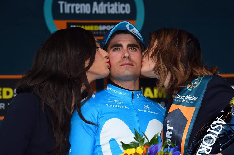 Mikel Landa hentede sin eneste sejr i denne sæson på 4. etape i Tirredno-Adriatico i begyndelsen af marts. Dario Belingheri/AP