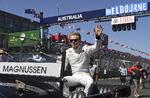 Kevin Magnussen er eneste dansker i Formel 1-feltet. Spørgsmålet er om han kommer til at køre på hjemmebane i København. Rob Griffith/AP