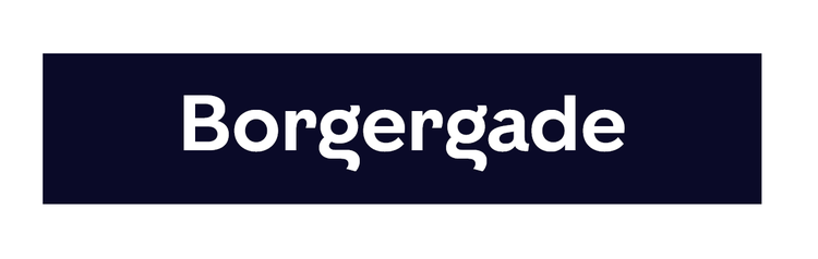 Eksempel på ny skrifttype til gadeskilte. 