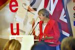 
   Storbritanniens premierminister   Theresa MayTheresa May anerkender på det uformelle topmøde i Salzburg, at der er noget at arbejde med. Det lyder dog til, at hun ikke kan acceptere EU-landenes holdning.
   Kerstin Joensson/AP
