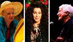 Dronning Margrethe, Cher, Eddie Skoller ... de gør, hvad der passer dem, og rammer et publikum med deres kunst.  Arkivfotos Stine Bidstrup, Joel C. Ryan/Invision/AP, Simon Fals