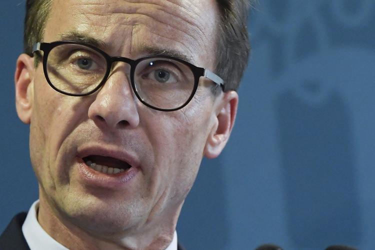 Ulf Kristersson fra Moderaterna er et skridt nærmere statsministerposten. Janerik Henriksson/AP