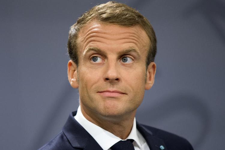 Frankrigs præsident Emmanuel Macron er rasende på landets indenrigsminister Gérard Collomb, en tidligere støtte, der har anklaget præsidenten for overmod. Arkivfoto Finn Frandsen/POLFOTO