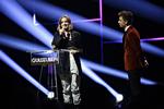 Youtuberen Astrid Olsen vandt priserne for 'Årets Beauty & Fashion' og 'Årets visuelle udtryk' til Youtubernes prisuddeling Guldtuben i Royal Arena.
 Philip Davali/Ritzau Scanpix