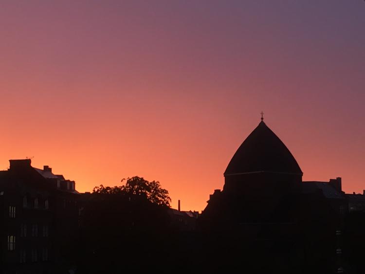 Himlen over Nørrebro. Foto: Rasmus Meisler 