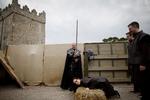 'Game of Thrones' er bl.a. indspillet her i Strangford i Nordirland.    Peter Morrison/AP