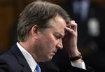 Højesteretskandidat Brett Kavanaugh beskyldes for at have været seksuelt nærgående og fysisk aggressiv over for piger, der var til stede ved fester i Washington-området. J. Scott Applewhite/Ritzau Scanpix
