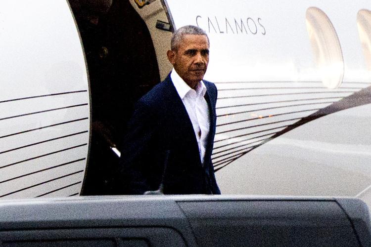 Barack Obama landede i Skrydstrup her til morgen. Jacob Schultz/Ritzau Scanpix