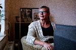 Lone Offersen Sehested har mistet sit job i DSB og  kæmper nu for at finde et nyt arbejde. Men hendes lønsikring giver hende ro på økonomien,. Finn Frandsen/POLFOTO