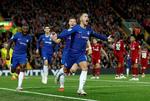 Chelseas belgiske stjerne Eden Hazard har leveret en forrygende sæsonstart, og han kan blive afgørende i duellen med Liverpool. Lee Smith/Ritzau Scanpix