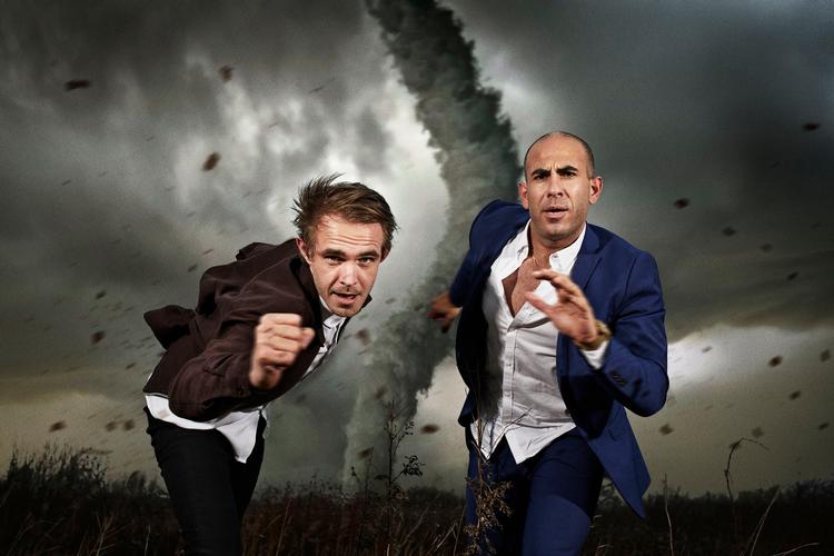 Mads Aagaard og Abdel Aziz Mahmoud smed rapperen Nikoline ud af deres seneste program.  