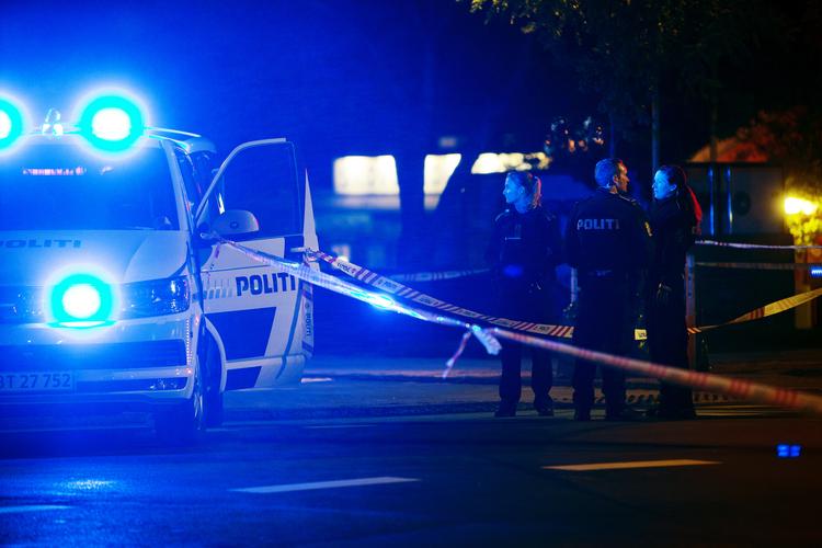 
   To mænd blev såret i et opgør i Skovlunde fredag aften. Martin Lehmann/POLFOTO