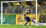 
    Dortmund's Jacob Bruun Larsen scorede også åbningsmålet forleden mod Nürnberg.
 (AP Photo/Martin Meissner)
   Martin Meissner/AP
