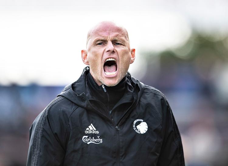 FCK-boss Ståle Solbakken var ikke en glad mand under superligaopgøret mod Vendsyssel, hvor hans spillere i en periode tog lidt for let på opgaven. Henning Bagger/Ritzau Scanpix