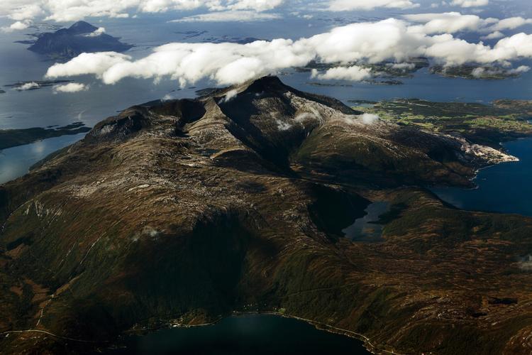 
    Landskab i nærheden af Bodø i Nordnorge. 
   Tobias Selnæs Markussen/POLFOTO