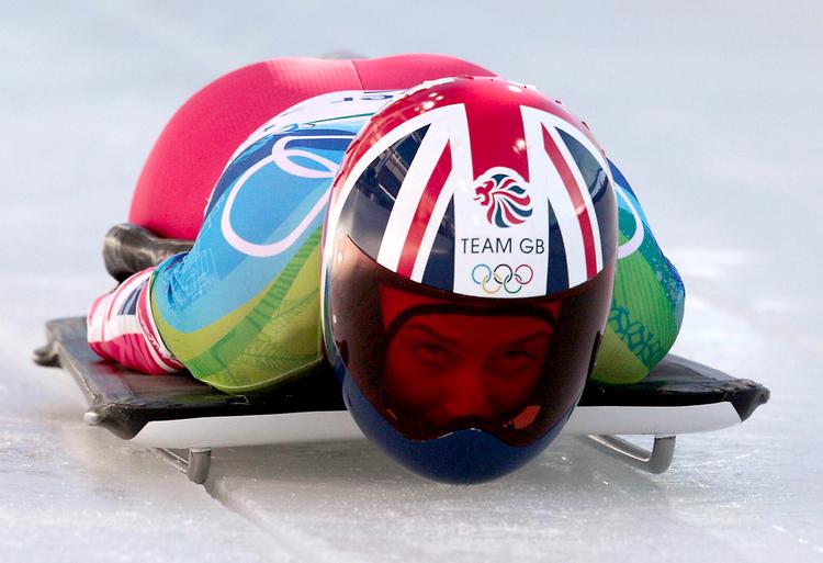 Amy Williams vandt OL-guld i 2010, men karrieren har givet hende varige mén. Elise Amendola/AP