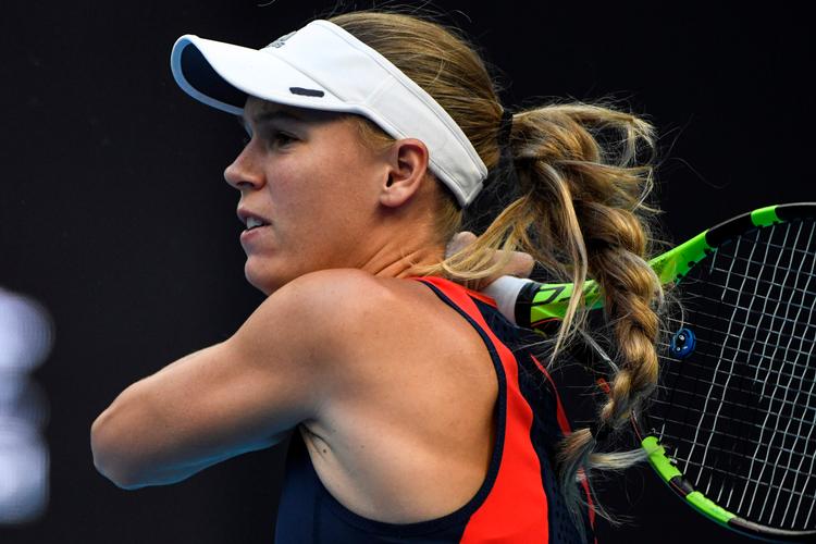 Omsider er en dårlig stime brudt for Caroline Wozniacki, der onsdag spillede sig videre til 3. runde i China Open. Fred Dufour/Ritzau Scanpix