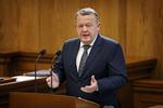 »Danske virksomheder skal have den kvalificerede arbejdskraft, de mangler – uden at vi åbner døren for dem, vi ikke har brug for«, sagde statsminister Lars Løkke Rasmussen i går fra talerstolen til Folketingets åbning. Jens Dresling/POLFOTO