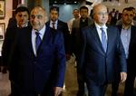 Iraks nye makkerpar: Præsident Barham Salih (th) og regeringslederen Adel Abdul-Mahdi (tv)  Karim Kadim/AP