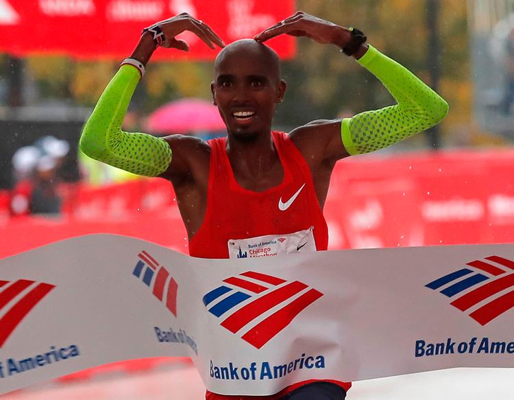 Mo Farah kan nu også kalde sig europarekordholder. Jim Young/Ritzau Scanpix