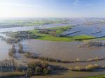 Stormflod i Tyskland forårsaget af klimaforandringerne. 
   Arnulf Stoffel/AP