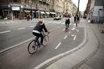 Cyklisterne skal have bedre og sikrere forhold i trafikken. Her ses en cykelsti på Gl. Kongevej ved Rathsacksvej. Jens Dresling/POLFOTO