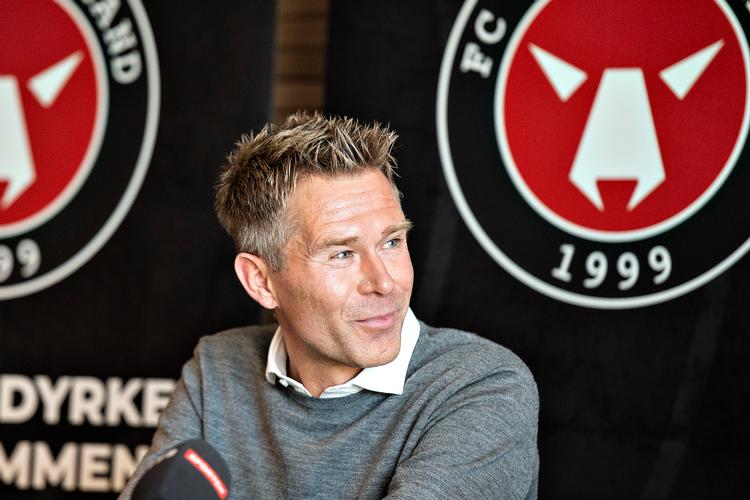 Kenneth Andersen indleder jagten på FCM's andet mesterskab i træk 20. oktober med en udekamp i Farum mod FC Nordsjælland. Henning Bagger/Ritzau Scanpix