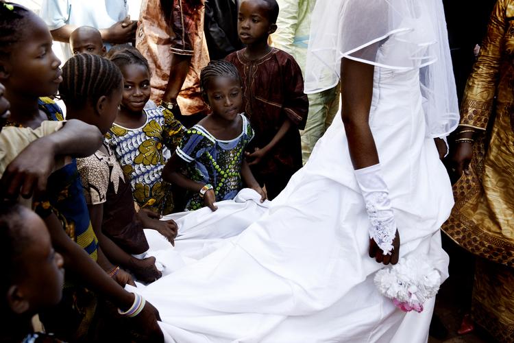 Især på det afrikanske kontinent er børneægteskaber udbredt. I Niger er 76 procent af alle kvinder gift, inden de fylder 18. Arkivfoto.  Casper Dalhoff/POLFOTO
