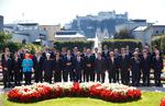 Gruppefoto af EU-landenes stats- og regeringschefer efter topmødet i Salzburg i Østrig 20. september 2018. Foto: AP Photo/Matthias Schrader Matthias Schrader/AP
