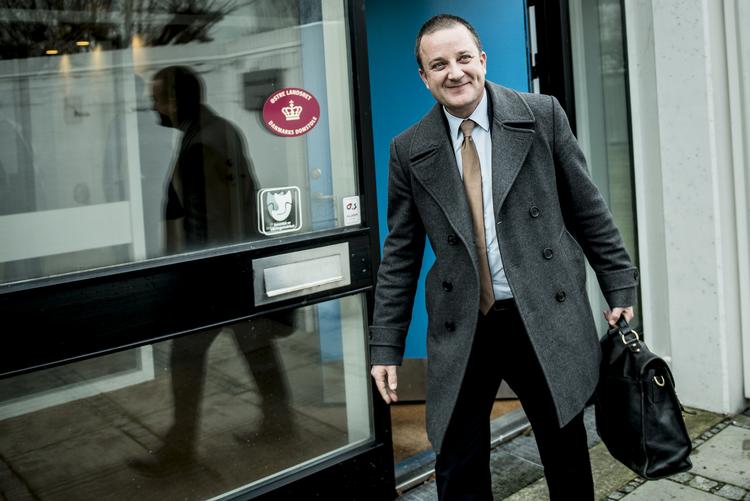 Jakob Scharf afviser, at han i sin bog 'Syv år for PET' røbede fortrolige oplysninger. Nu modsiger hans højre hånd ham.  Linda Johansen/POLFOTO