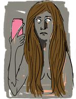 
    Hævnporno på Facebook
   Mette Dreyer/Politiken-Tegning