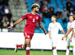 Danmark kom foran på et mål af Philip Billing, men den føring holdt kun i 3 minutter. Henning Bagger/Ritzau Scanpix