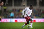 Pione Sisto spillede sin bedste landskamp længe, da Danmark lørdag aften spillede 0-0 ude mod Irland. Foto: Liselotte Sabroe/Ritzau Scanpix Liselotte Sabroe/Ritzau Scanpix