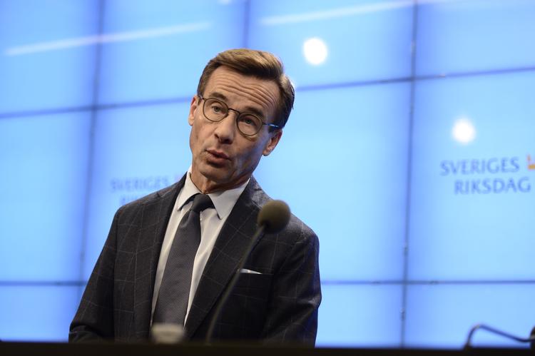 Moderaternas leder, Ulf Kristersson, opgiver at danne en borgerlig regering i Sverige, siger han på et pressemøde . 11610 Stina Stjernkvist/tt/Ritzau Scanpix
