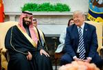 Den saudiske kronprins Salman har et rigtig godt forhold til Donald Trump, der betragter ham som en af sine bedste venner på den internationale scene. Mandel Ngan/Ritzau Scanpix