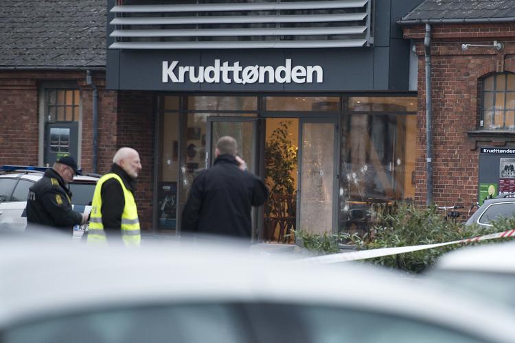 
Terrorangreb ved Krudttønden i 2015 på Østerbro, hvor der var debatmøde med Lars Vilks. 
Foto: Lars Krabbe.
   Lars Krabbe/POLFOTO