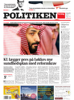 A_forside_To Politiken 18-10-2018 Lands 1udg