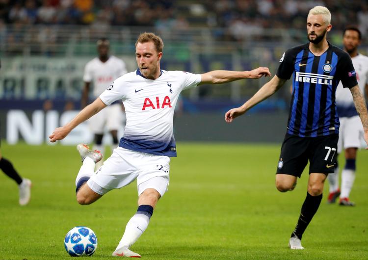 Christian Eriksen er igen til rådighed for Tottenham efter en skadespause. Stefano Rellandini/Ritzau Scanpix