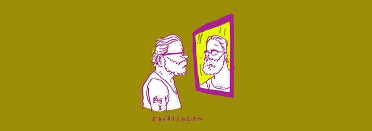 Er du tvilling? Så fanger trends, livsstil og mode »din nysgerrige natur« i denne uge. Ibyen tipper til den rette oplevelse... Tegning: Philip Ytournel 