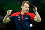 På førstedagen af World Cup i Paris skulle 4 af 12 spillere sorteres fra til lørdagens ottendedelsfinaler, hvor de 8 seedede alle er fra top-10 på verdensranglisten. Jens Dresling/POLFOTO