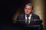 Statsminister Lars Løkke Rasmussen (V) tror ikke på, at Saudi-Arabien har fortalt hele sandheden om Jamal Khashoggis død på konsulatet i Istanbul. »Det er jo helt oplagt, at vi ikke har fået den fulde forklaring«, siger han. Ólafur Steinar Gestsson/Ritzau Scanpix