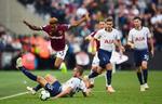 Londonopgøret mellem West Ham og Tottenham gav udesejr og 5 minutters spilletid til Christian Eriksen. Victoria Jones/AP