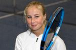 Med sætsejre i de sidste tre kampe på sammenlagt 36-1 vandt Clara Tauson en stor juniorturnering i Japan. Finn Frandsen/POLFOTO