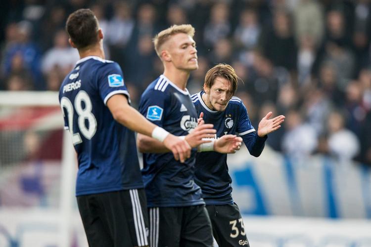 Viktor Fischer fik comeback for FC København i udekampen mod Vejle. Frank Cilius/Ritzau Scanpix
