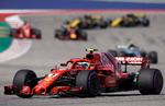For første gang siden 2013 vandt Ferrari-køreren Kimi Räikkönen et formel 1-grand prix. Darren Abate/AP