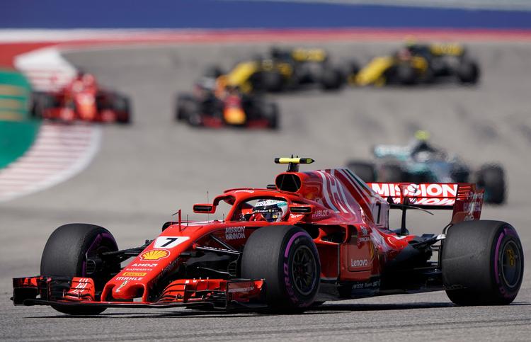 For første gang siden 2013 vandt Ferrari-køreren Kimi Räikkönen et formel 1-grand prix. Darren Abate/AP