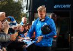 Målmanden Jonas Lössl er blevet en populær skikkelse i Premier League-klubben Huddersfield. Den 29-årige sydøstjyde har taget veganervejen i jagten på succes i en af verdens stærkeste fodboldligaer. Hannah Mckay/Ritzau Scanpix