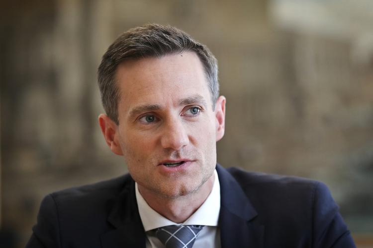 
    Erhvervsminister Rasmus Jarlov (K) er i dag kaldt i samråd om Danske Bank-skandalen. Jens Dresling/POLFOTO